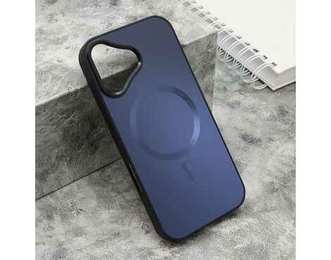 Futrola COLOR METAL Magsafe - iPhone 17 crna (big camera) (MS).