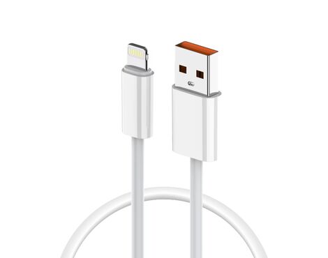 Data kabl Pluginn fast 25W USB na lightning beli 2m.