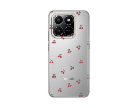 Silikonska futrola PRINT Skin - Honor X7d 4G/400 Smart 5G Little Cherry.