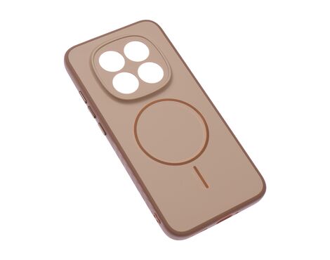 Futrola Magsafe mat Line - Xiaomi Redmi Note 15 Pro Plus 5G braon.