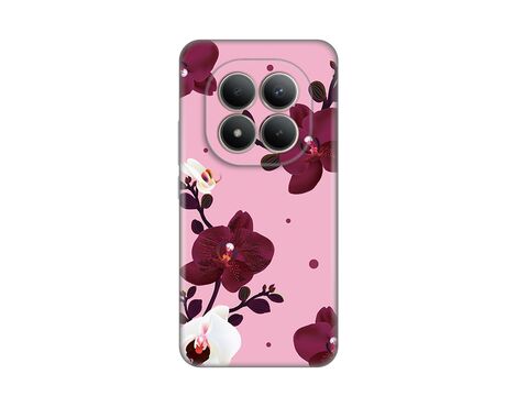 Silikonska futrola PRINT Skin - Xiaomi Redmi Note 15 Pro Plus 5G Pink Orchid.
