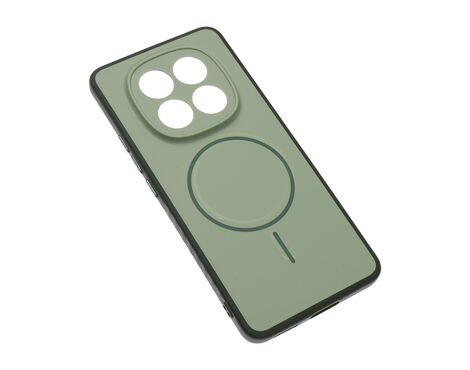 Futrola Magsafe mat Line - Xiaomi Redmi Note 15 4G zelena.