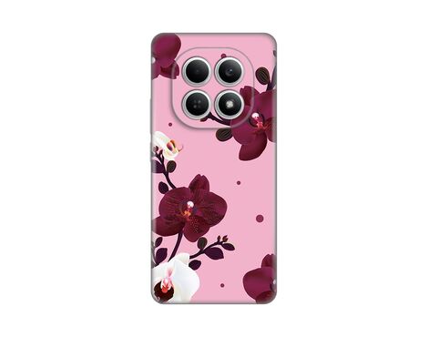 Silikonska futrola PRINT Skin - Xiaomi Redmi Note 15 4G/5G Pink Orchid.