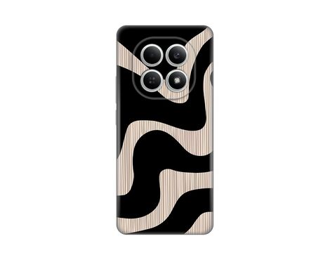 Silikonska futrola PRINT Skin - Xiaomi Redmi Note 15 4G/5G black (crni) Flow.