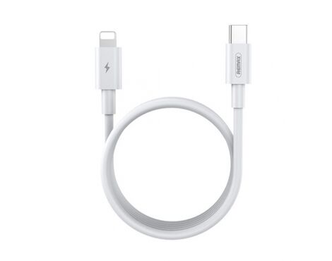 Data kabl REMAX RC-183i PD 30W Type C na iPhone lightning 2m beli.