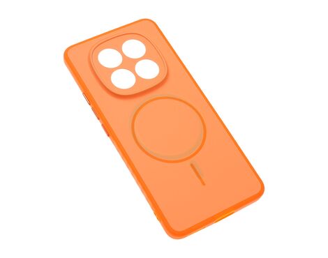 Futrola Magsafe mat Line - Xiaomi Redmi Note 15 4G narandzasta.