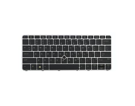 Tastatura - laptop HP 820 G3 sa misem sivi frejm.