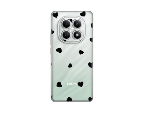 Silikonska futrola PRINT Skin - Xiaomi Redmi Note 15 4G/5G Hearts.