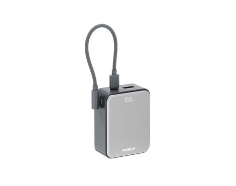 Univerzalna Back Up Baterija Moxom MX-PB195 Mini fast 22.5W Type C - lightning 10000mAh sivi (MS).