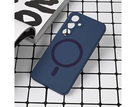 Futrola Magsafe Pure color - Samsung S921B Galaxy S24 tamno plava.