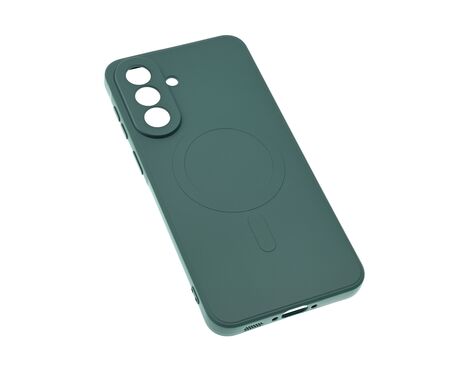 Silikonska futrola Teracell Giulietta Magsafe - Samsung A576 Galaxy A57 5G tamno zelena.