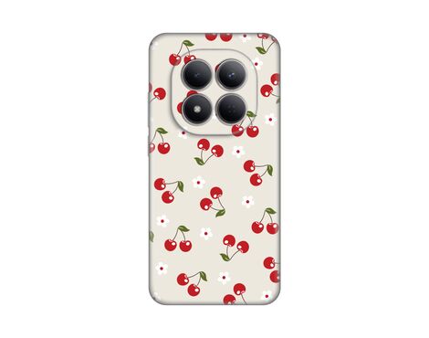 Silikonska futrola PRINT - Xiaomi Redmi Note 15 Pro 5G Cherry and Flowers.
