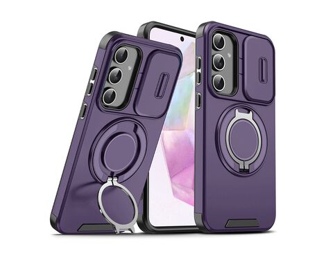 Futrola CamShield Ring stand - Samsung A376 Galaxy A37 5G ljubicasta.