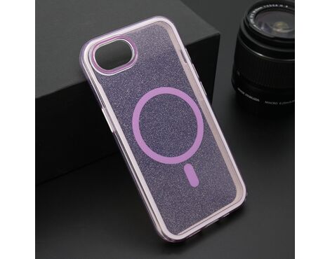 Futrola CRYSTAL MagSafe - iPhone 16e/17e (6.1) ljubicasta (MS).