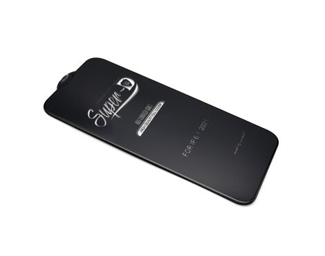 Zastitna folija za ekran GLASS 11D - Iphone 13/13 Pro/14/16E/17e (6.1) SUPER D crna (MS).