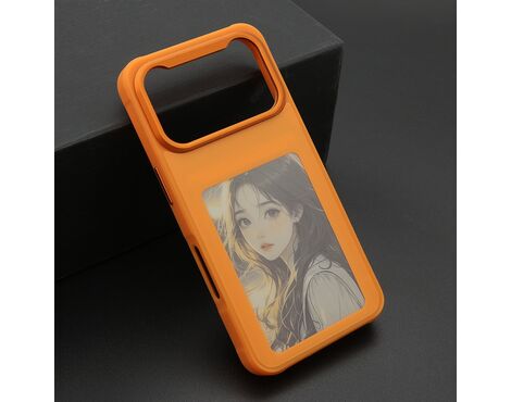 Futrola SMART COVER Corning Glass - iPhone 17 Pro narandzasta (MS).