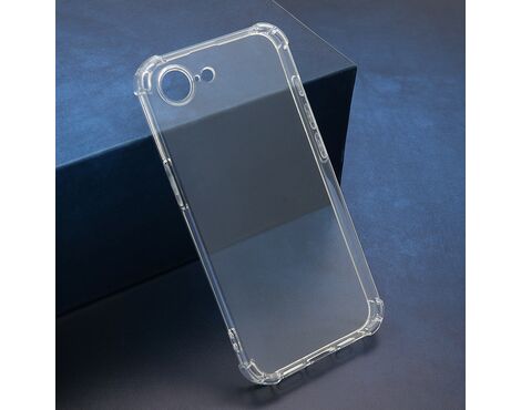 Silikonska futrola CRASHPROOF - iPhone 16e/17e (6.1) providna (MS).