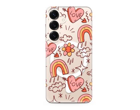 Futrola silikonska print MagSafe - Samsung S931 Galaxy S25 5G love (MS).