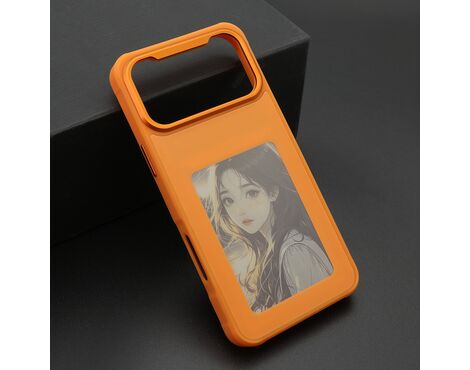 Futrola SMART COVER Corning Glass - iPhone 17 Pro Max (6.9) narandzasta (MS).