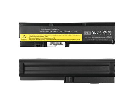 Baterija - laptop Lenovo X200 10.8 4400mAh HQ2200 B.