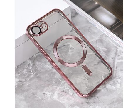 Futrola Magsafe Lux - iPhone 16e/17e roze.