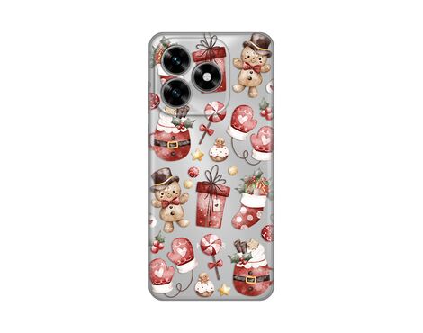 Silikonska futrola PRINT Skin - Huawei Honor X5c Plus Cozy Christmas.