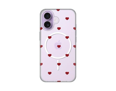 Futrola print Magsafe - iPhone 17 Red Hearts.