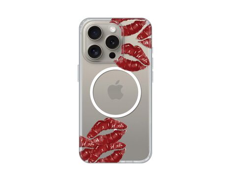Futrola print Magsafe - iPhone 15 Pro 6.1 Kisses.