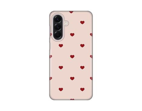 Silikonska futrola PRINT - Samsung A566 Galaxy A56 5G Beige Hearts.