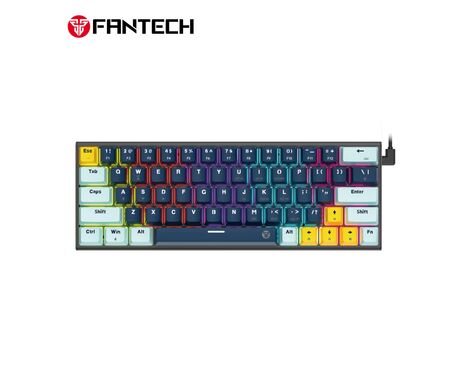 Tastatura Mehanicka Gaming Fantech MK874V2 RGB Atom 63 Mizu Navy (taro switch).