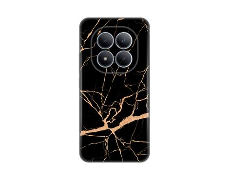 Silikonska futrola PRINT - Xiaomi Redmi Note 15 Pro Plus 5G All black (crni).