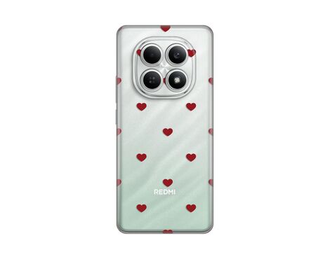 Silikonska futrola PRINT - Xiaomi Redmi Note 15 4G Red Hearts.
