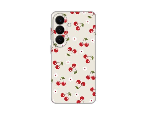 Silikonska futrola PRINT - Samsung S941 Galaxy S26 Cherry and Flowers.
