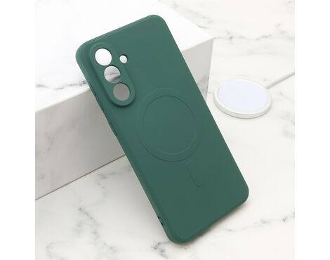 Futrola VELVET TOUCH MagSafe - Samsung A566 Galaxy A56 5G tamno zelena (MS).
