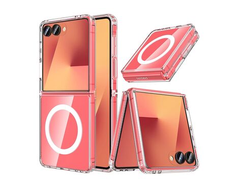 Futrola STANDARD MagSafe - Samsung F751B Galaxy Z Flip 7 5G providna (bela) (MS).