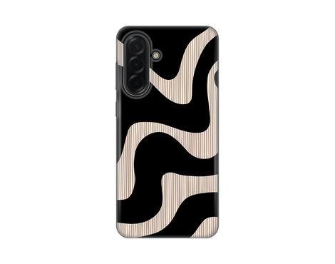 Silikonska futrola PRINT Skin - Samsung A366 Galaxy A36 5G black (crni) Flow.
