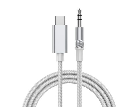 Adapter LDNIO LSY81c Type C na 3.5mm muski beli 1m.