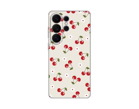 Silikonska futrola PRINT - Samsung S948 Galaxy S26 Ultra Cherry and Flowers.