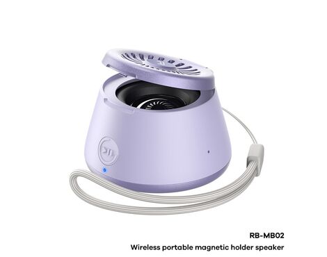 Bluetooth zvucnik REMAX RB-MB02 5W ljubicasti.