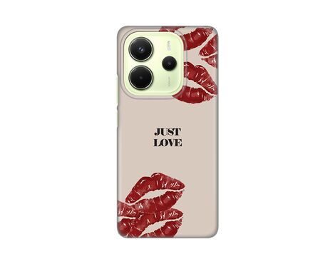 Silikonska futrola PRINT Skin - Xiaomi Redmi Note 14 4G (SRB) Just Love.