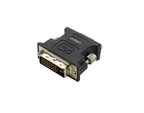 Adapter DVI 24+5 (muski) na VGA (zenski) 2K 1080p PVC pun kalup (OTN-7588) Onten (MS).
