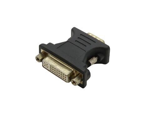 Adapter VGA (muski) na DVI 24+5 (zenski) 2K 1080p PVC pun kalup (OTN-7587) Onten (MS).