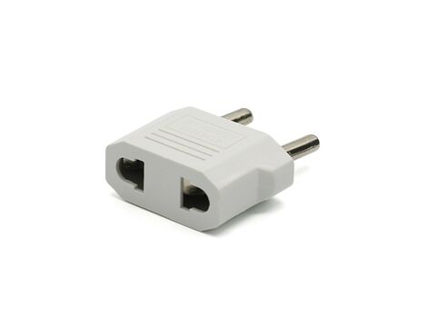 Adapter - punjac 2 rupe beli (MS).