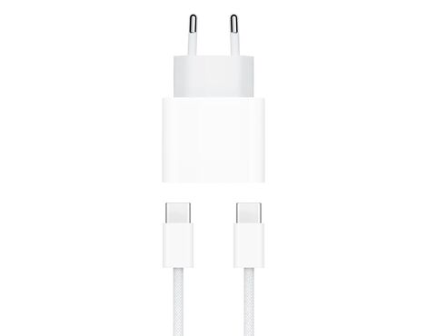Kucni punjac - Iphone 15/16/17 PD Fast charger 35W Type C na Type C beli HQ (MS).