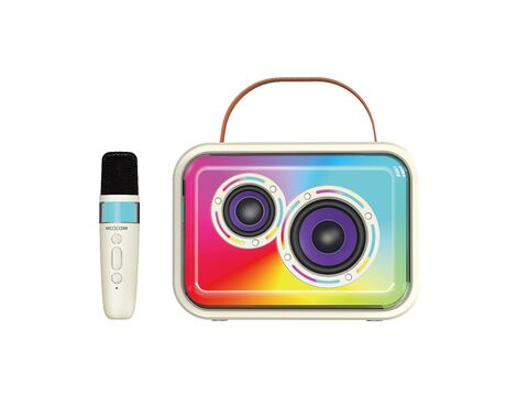 Zvucnik bluetooth Moxom MX-SK78 sa mikrofonom beli (MS).