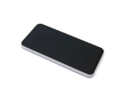 LCD displej (ekran) - Samsung A546B Galaxy A54 5G (2023) + Touch screen + frame white (beli) Full ORG EU (GH82-31231B/31232B) (MS).