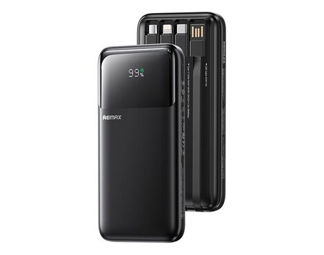 Univerzalna Back Up Baterija prenosiva baterija REMAX FCP-1 Fast Charging 20+22.5W 10000mAh crni.