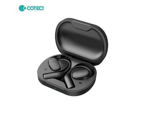 Bluetooth slusalice Coteci MS-027 sa AI prevodiocem crne.