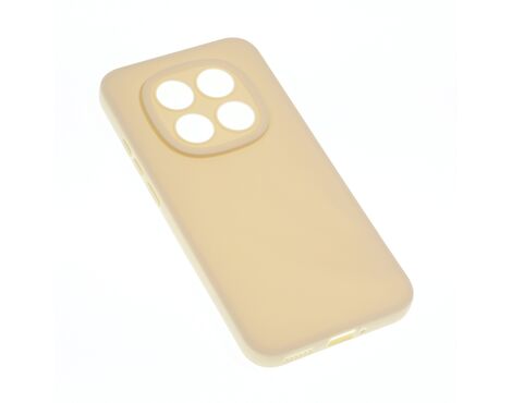 Futrola Silikon Pro Camera - Xiaomi Redmi Note 15 5G krem.