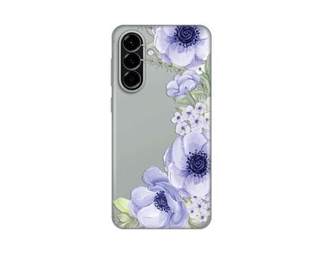 Silikonska futrola PRINT Skin - Samsung A576 Galaxy A57 5G Blue Roses.